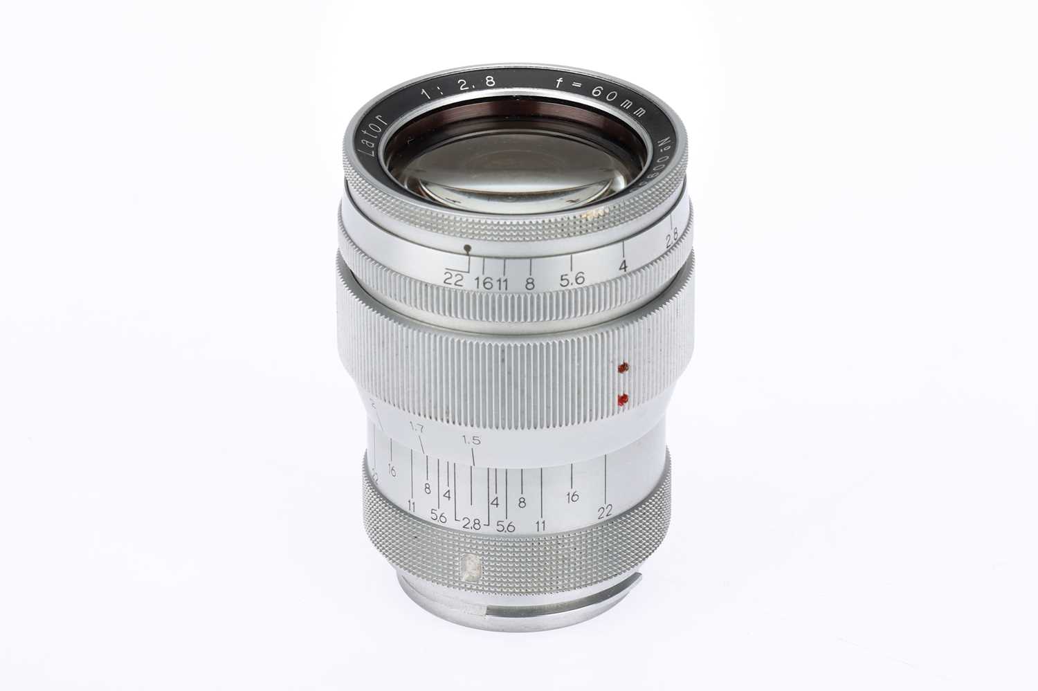 Lot 340 - * A Ducati Lator f/2.8 60mm Lens