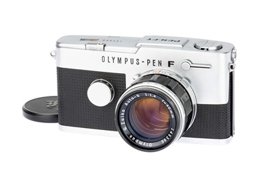 Lot 128 - An Olympus Pen-FT Half Frame Camera