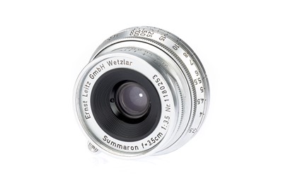 Lot 52 - A Leitz Summaron f/3.5 35mm Lens