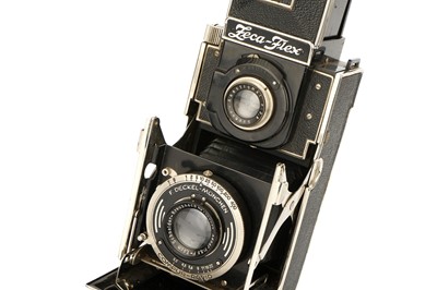 Lot 343 - A Zeh Zeca-Flex Folding TLR Camera