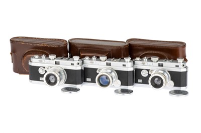 Lot 92 - Three Foca 35mm Rangefinder Cameras
