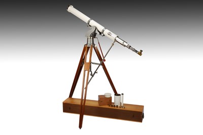 Lot 179 - A Very Large & impressive 4" Refracting Telescope
