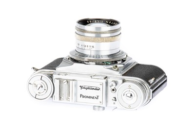 Lot 133 - A Voigtlander Prominent Rangefinder Camera