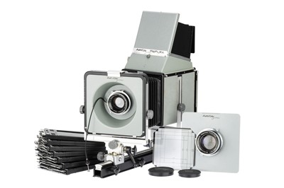 Lot 165 - An Acra-Swiss Reflex Monorail 4x5" Large Format Camera