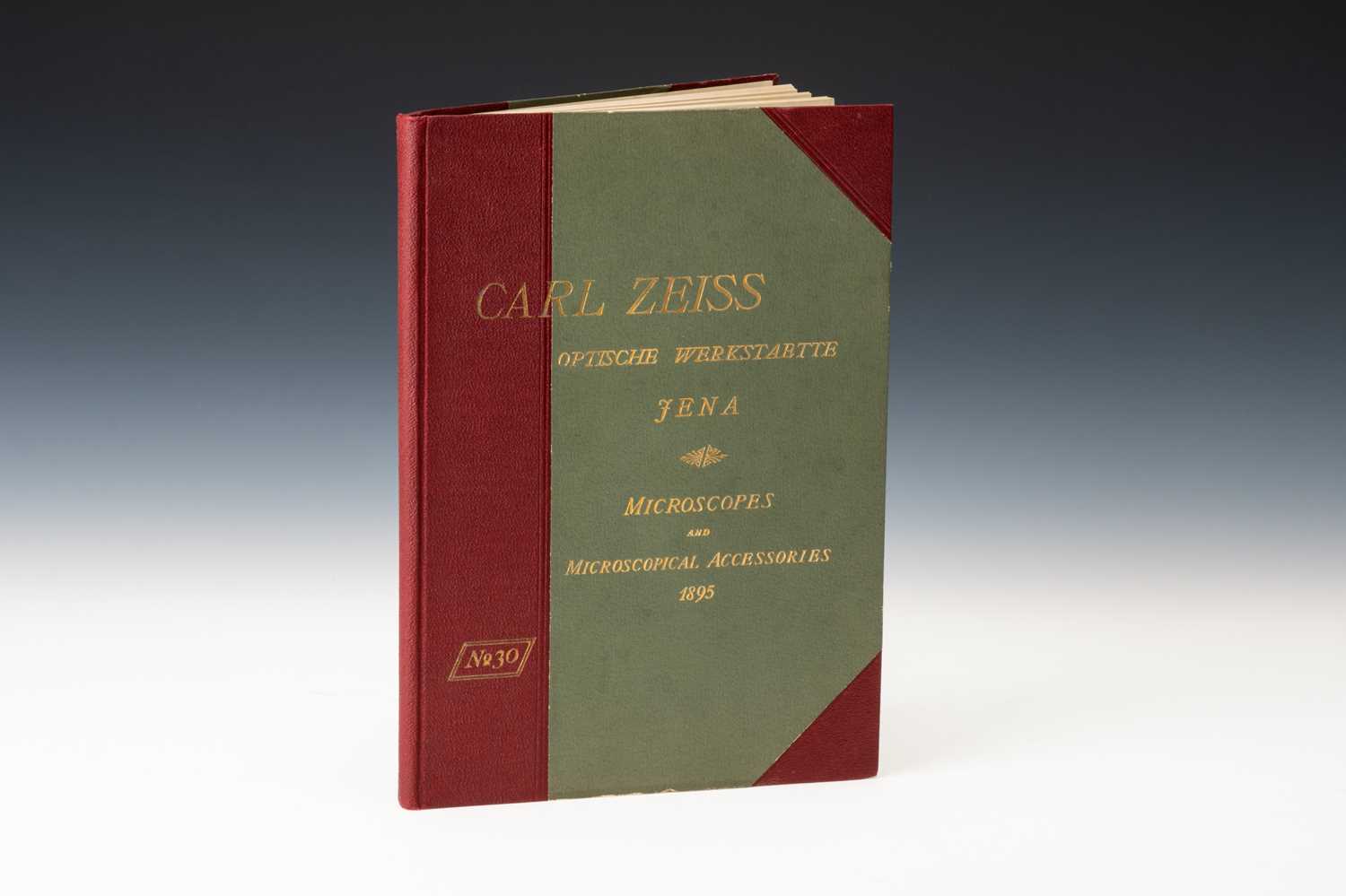 Lot 136 A Good Carl Zeiss Microscope Catalogue, 1895,
