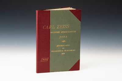 Lot 136 - A Good Carl Zeiss Microscope Catalogue, 1895