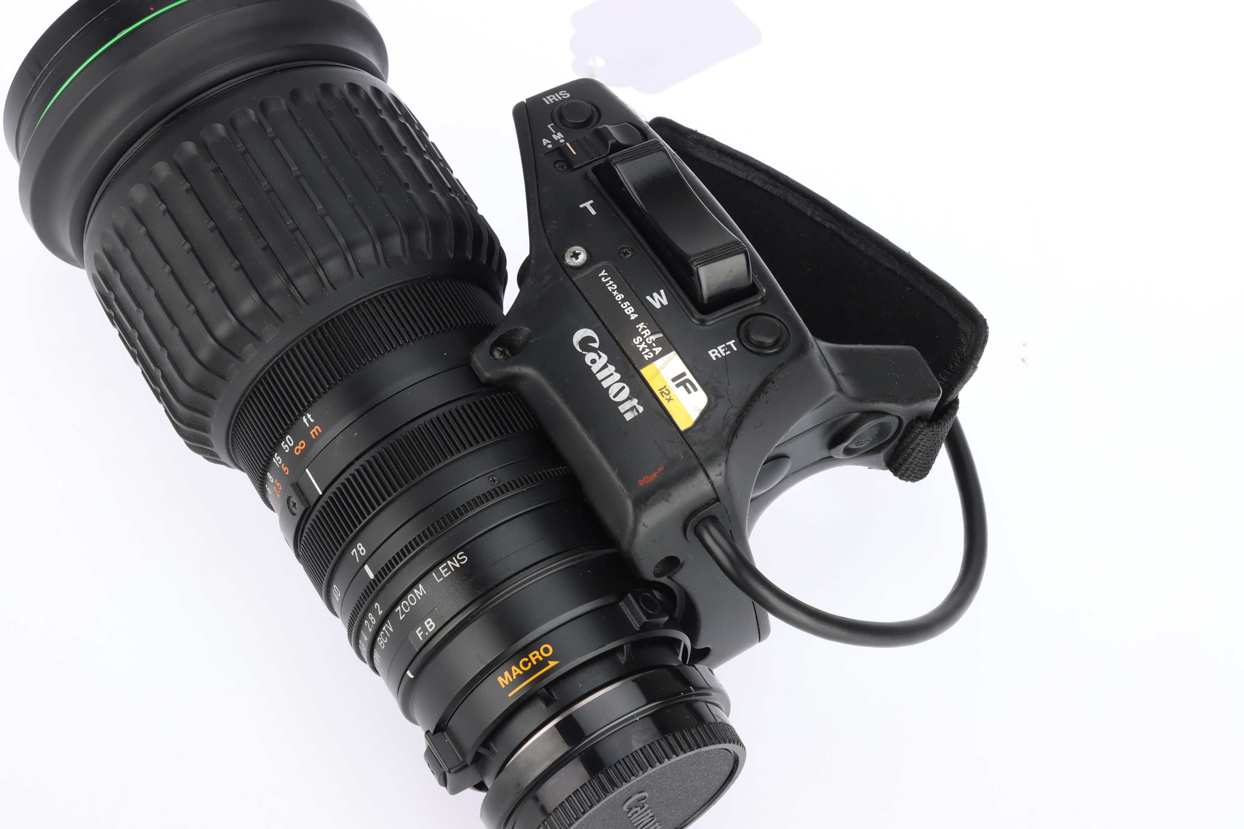 Lot 32 - A Canon YJ12x6.5B4 KRS-A SX12 TV Video Cine