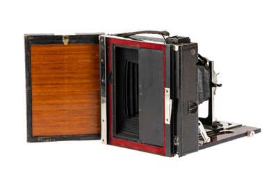 Lot 169 - A  Wünsche Excelsior (13x18) Folding Camera