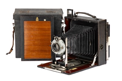Lot 169 - A  Wünsche Excelsior (13x18) Folding Camera