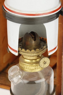 Lot 116 - Microscope Oil Lamp by Watson & Sons