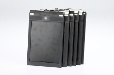 Lot 253 - A Selection of Six Sinar-Lisco 5x7 Cut Film Holders DDS