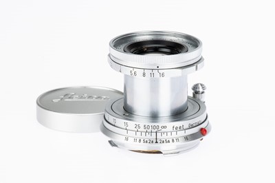 Lot 1 - A Leitz Leica Elmar f/2.8 50mm Collapsible Camera Lens