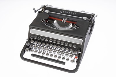 Lot 818 - A British Olivetti Ltd. Typewriter