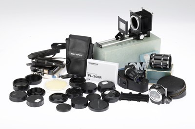 Lot 625 - A Small Selection of Pentax and Olympus Camera Accessories