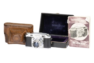 Lot 86A - An Ilford Witness Rangefinder Camera