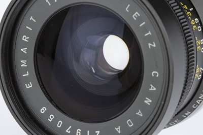 Lot 46 - A Leitz Elmarit f/2.8 28mm Lens