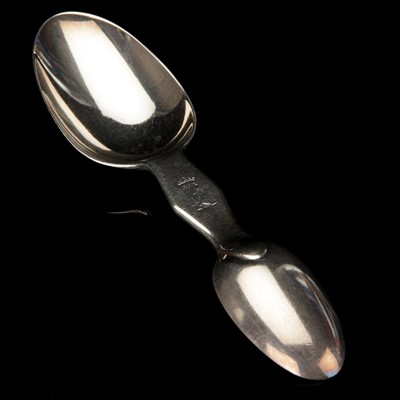 Lot 12 - A Large Georgian Siver Medicine Spoon