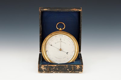 Lot 163 - A Victorian Vidie-Pattern Aneroid Barometer