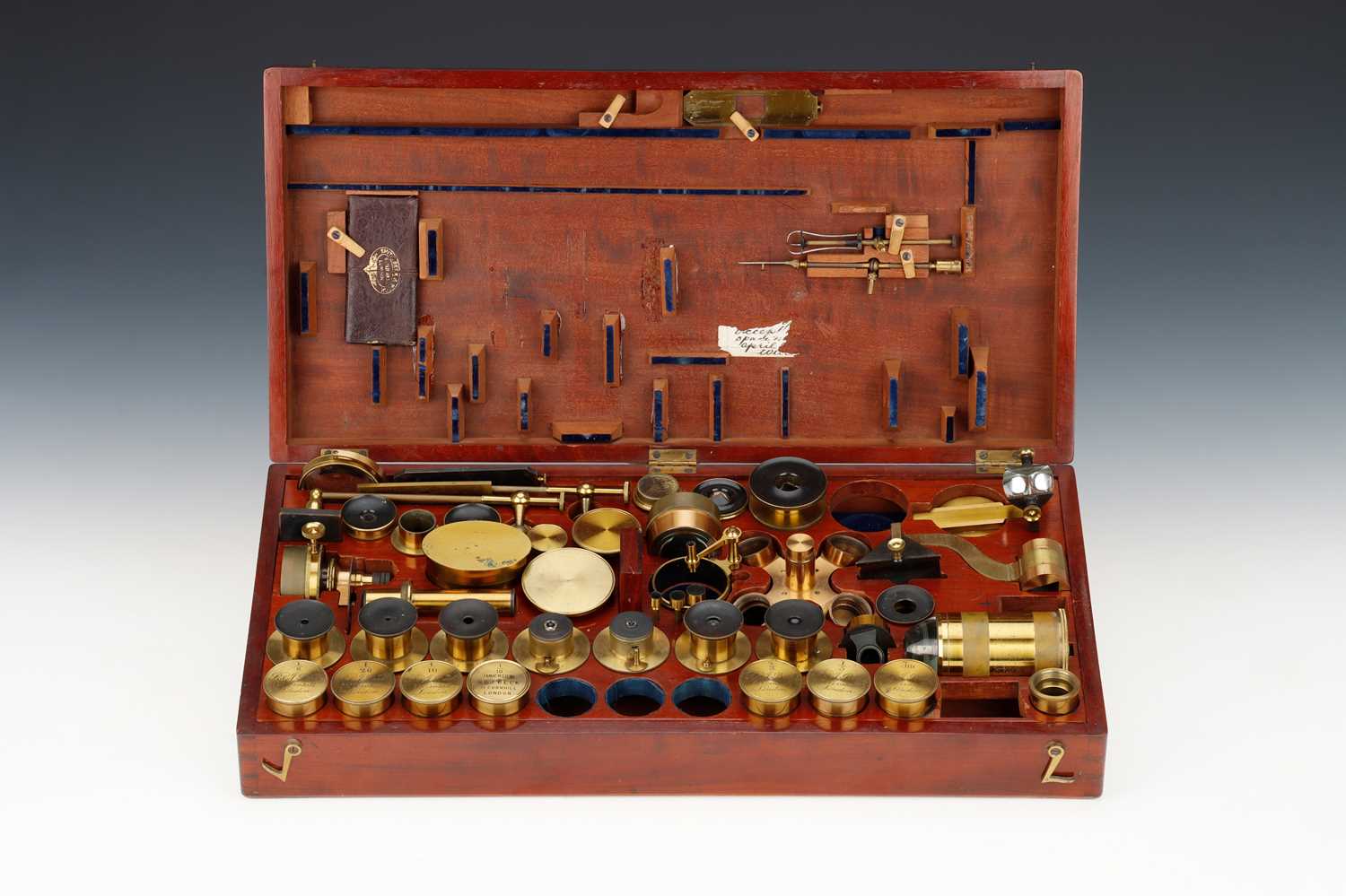 Lot 107 - A Large & Comprehensive Collection of Microscope Accessories