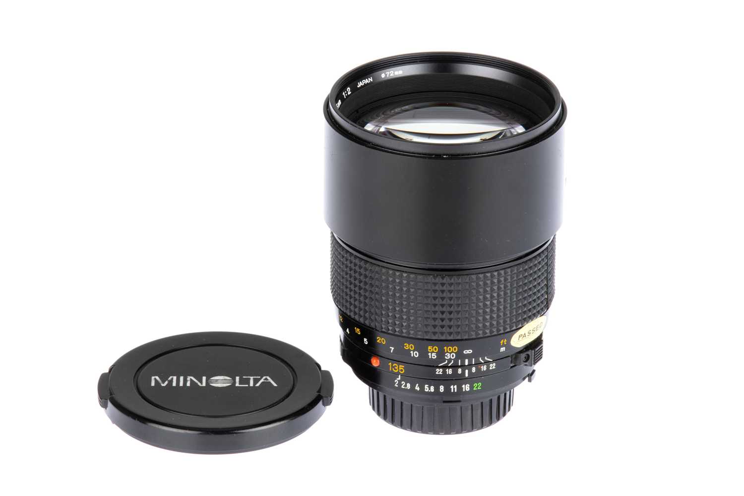 Lot 120 - A Minolta MD f/2 135mm Lens