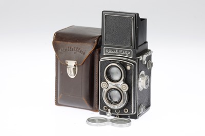 Lot 236 - A Rollei Rolleiflex Automat Model 2 K4B TLR Camera