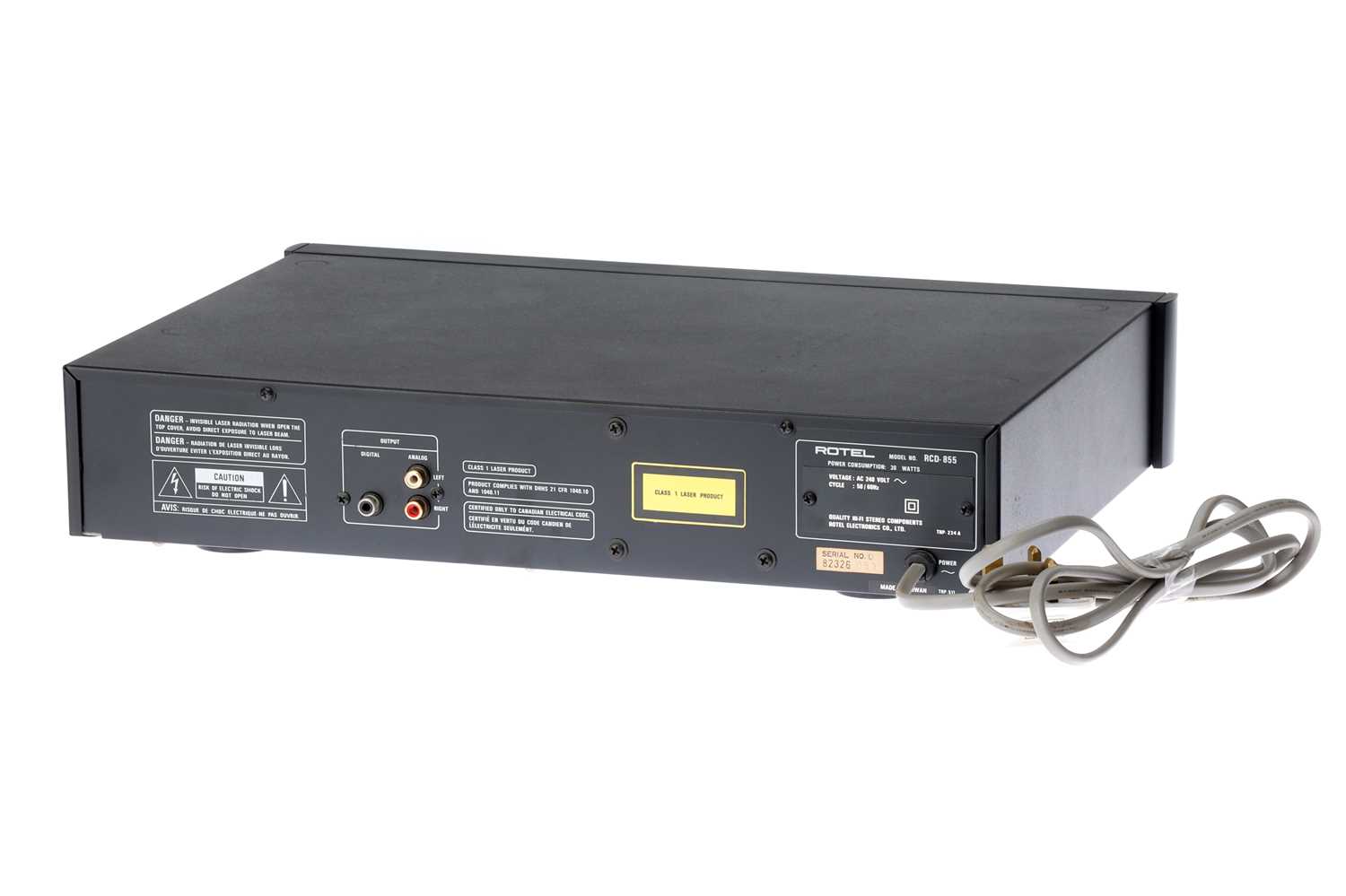 Lot 885 - A Rotel RCD-885 Compact Disc Player,