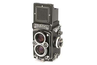 Lot 366 - A Rollei Rolleiflex 3.5 E TLR Camera