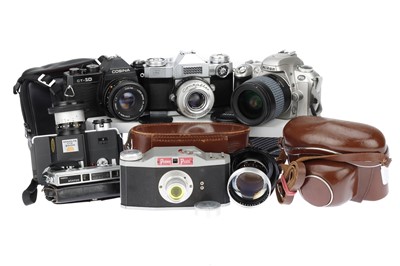 Lot 288 - A Mixed Group of Various Film Cameras