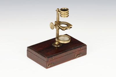 Lot 106 - A Small Banks-Type Microscope