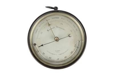 Lot 164 - A Very Early Lucian Vidi Type Aneroid Barometer by Dent, London