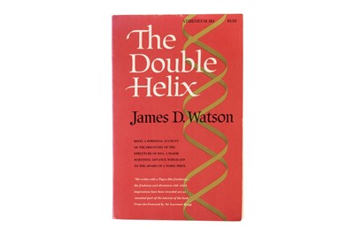 Lot 190 - The Double Helix, James D Watson Signed Copy