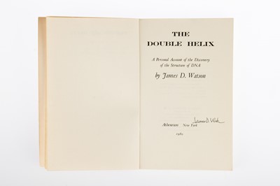 Lot 190 - The Double Helix, James D Watson Signed Copy