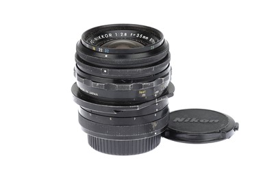 Lot 92 - A Nikon PC-Nikkor f/2.8 35mm Perspective Control Lens