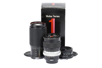 Lot 93 - Three Nikon Fit SLR Lenses