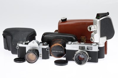 Lot 308 - A Mixed Group of Various Cameras