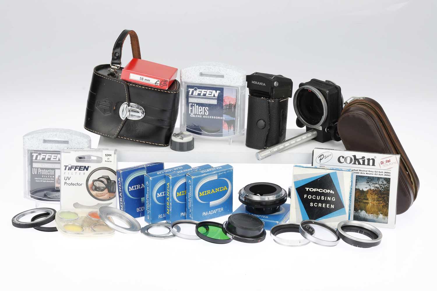 Filter Set Lot Lot 550 - A Collection of Accessories and Filters