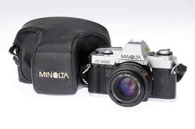 Lot 112 - A Minolta X-300 35mm SLR Camera