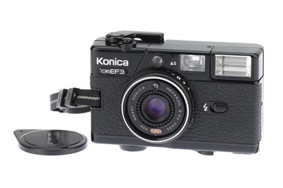 Lot 113 - A Konica C35 EF3 Compact 35mm Camera