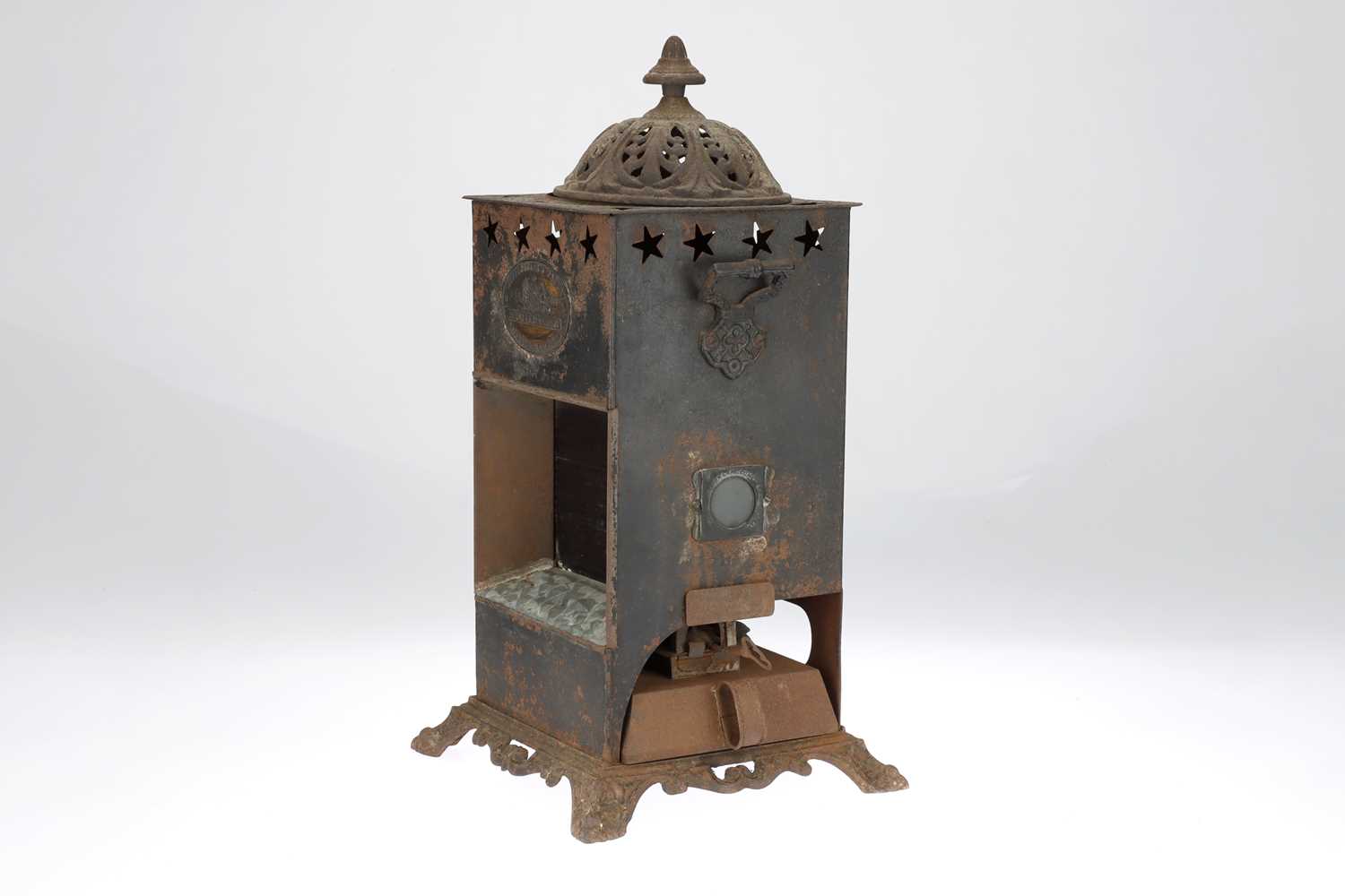 Lot 823 - A Rippingille`s Patent Stove by the Albion Lamp Company