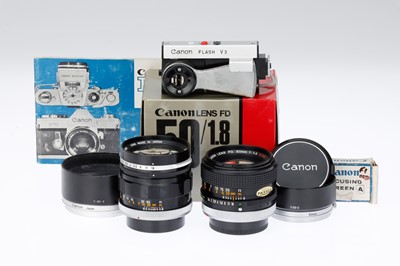 Lot 411 - Two Canon SLR Lenses