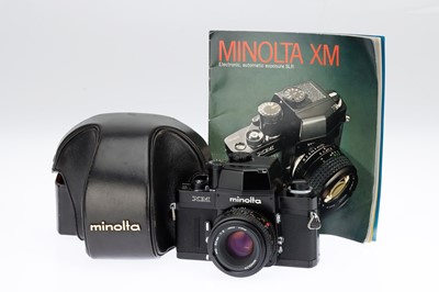 Lot 121 - A Minolta XM 35mm SLR Camera