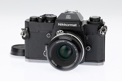 Lot 83 - A Nikon Nikkormat EL 35mm SLR Camera
