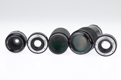 Lot 456 - A Selection of Nikon SLR Lenses