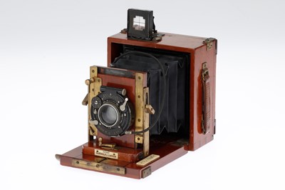 Lot 475 - A Gandolfi Folding Hand and Stand Plate Camera