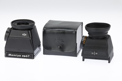 Lot 509 - Two Mamiya Metered Medium Format Chimney Finders