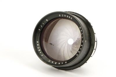 Lot 379 - A Dallmeyer Rareac f/1.9 80mm Lens