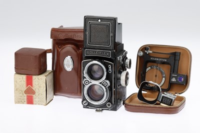 Lot 223 - A Rolleiflex 2.8 C Model K7C Medium Format TLR Camera