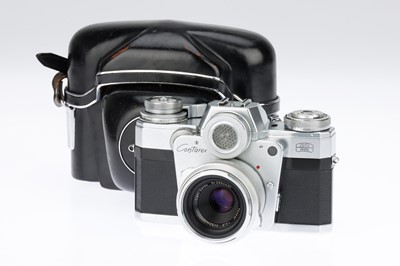 Lot 128 - A Zeiss Ikon Contarex "Bulls-Eye" 35mm SLR Camera