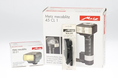 Lot 505 - Metz Electronic Flash Equipment