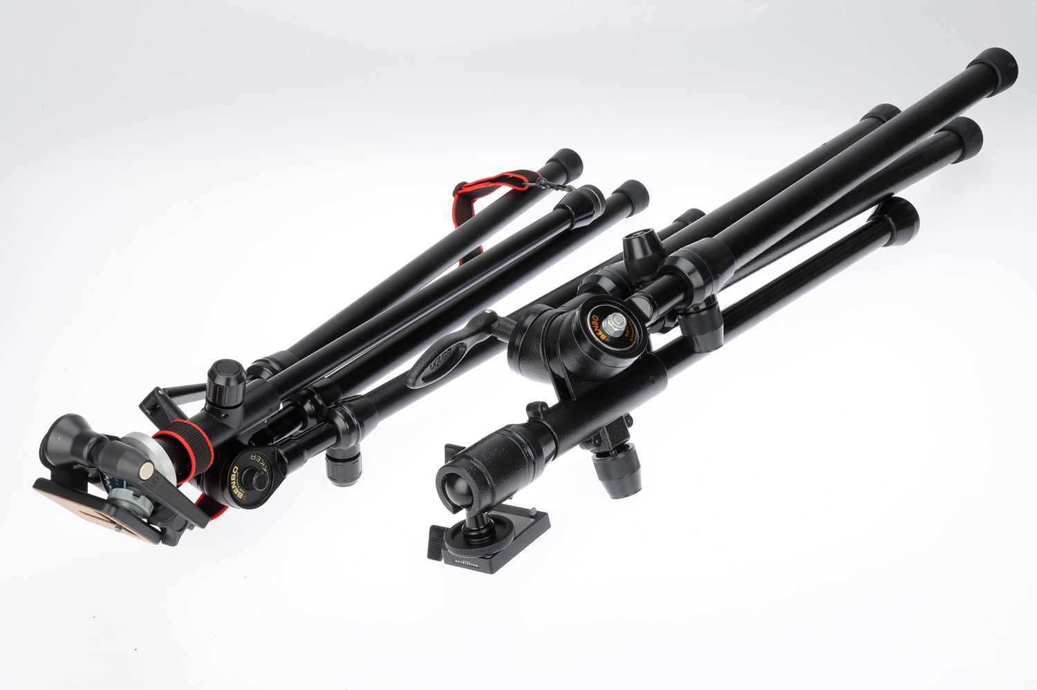 Lot 574 - Two Benbo Trekker Tripods